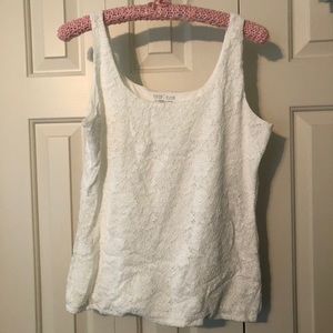 WHBM Lace Tank